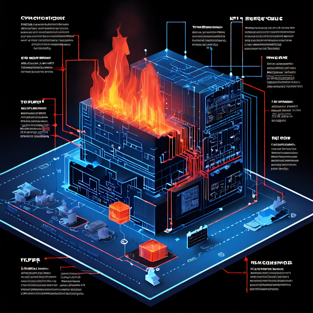 파란색과 회색 계열의 다이어그램이 IP 차단 방화벽의 경제적 비용과 기술적 계층을 분석한 모습입니다.