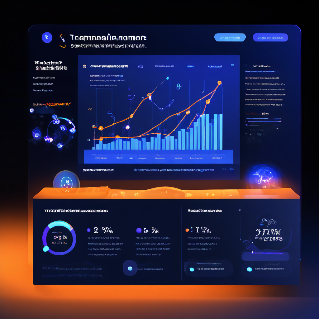 빛나는 데이터 시각화와 활발한 질의응답 창이 강조된 웨비나 인터페이스로, 원활한 진행과 높은 참여도를 보여주는 모습이다.