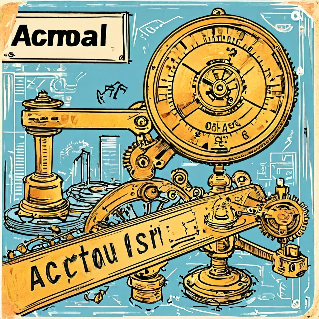 저울 한쪽에는 수동 작업 비용이라 적힌 금화가, 다른쪽에는 자동화 설정 비용이라 적힌 톱니바퀴가 올려져 균형을 이루고 있습니다.