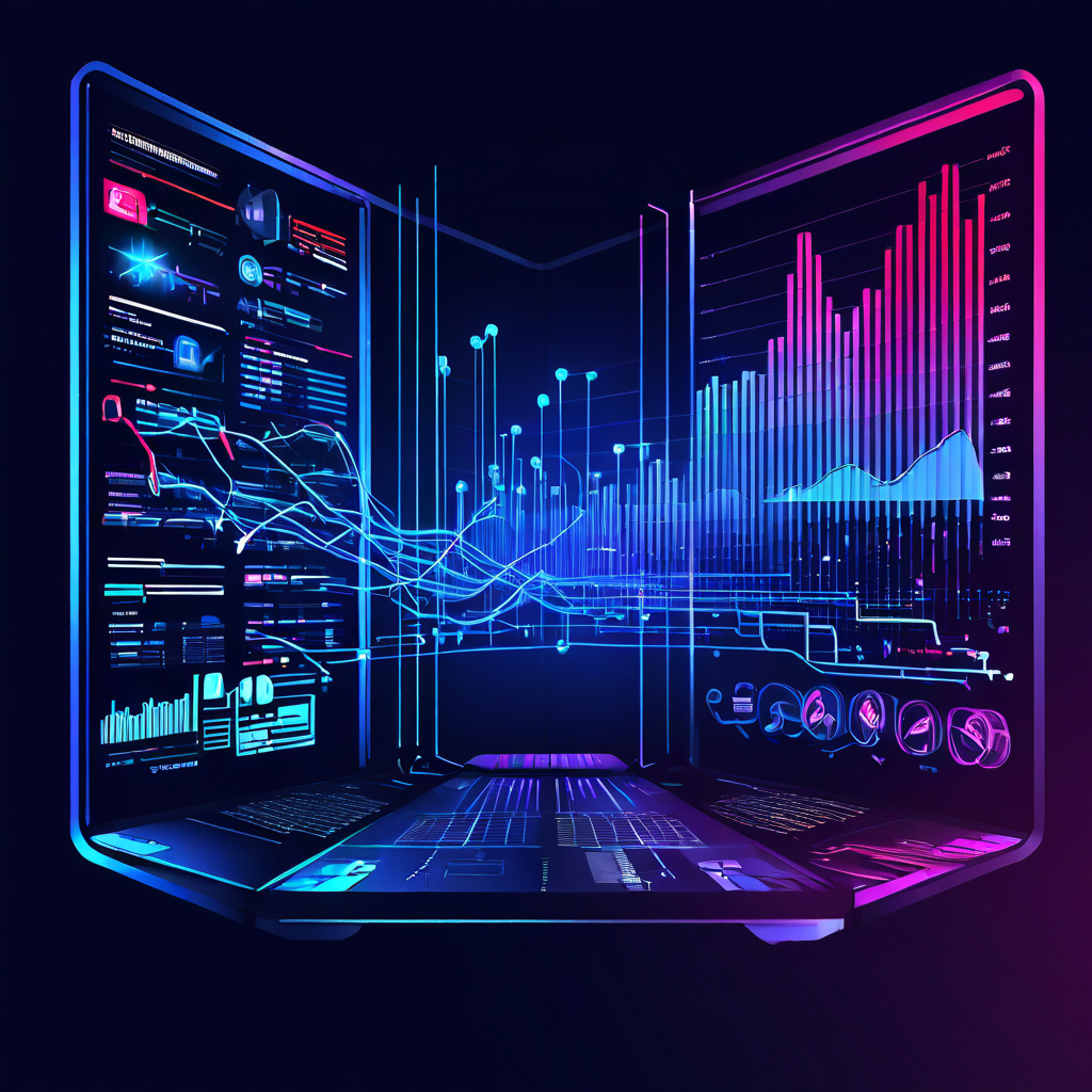 베어메탈 서버와 가상화 환경의 성능 그래프 및 데이터 흐름을 비교 분석한 기술 인포그래픽으로, 두 환경 간의 메트릭 차이를 시각적으로 보여줍니다.