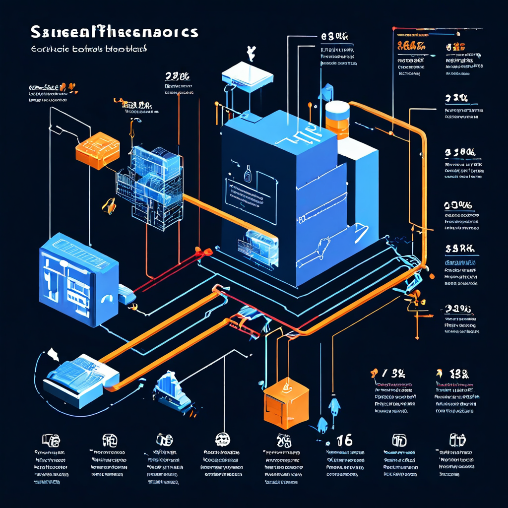 금융 리스크 상한선 관리 메커니즘의 핵심 요소인 조정 가능한 임계값, 안전장치, 데이터 흐름을 깔끔한 기업형 인포그래픽으로 도식화하여 설명하는 다이어그램입니다.