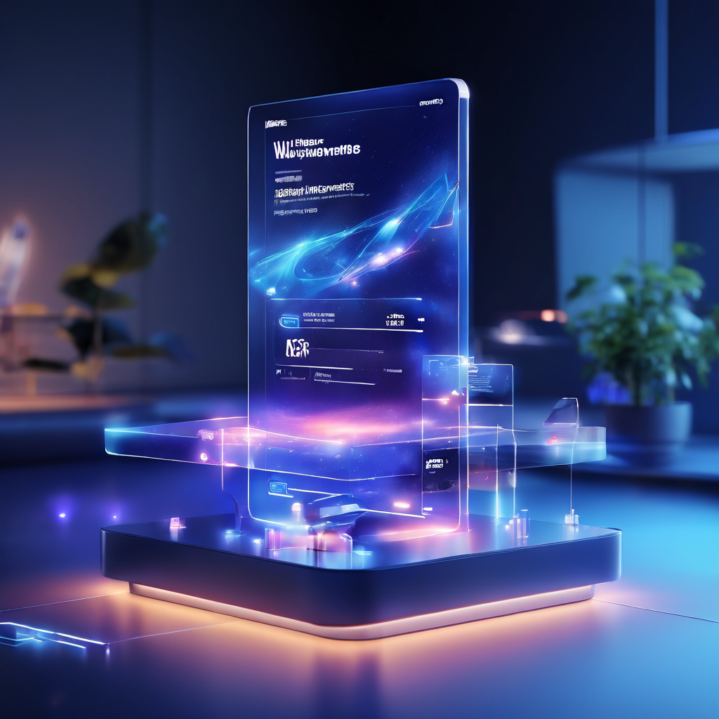 Digital platform showing waitlist timing signals with data flow and cloud infrastructure layers in a premium online service...